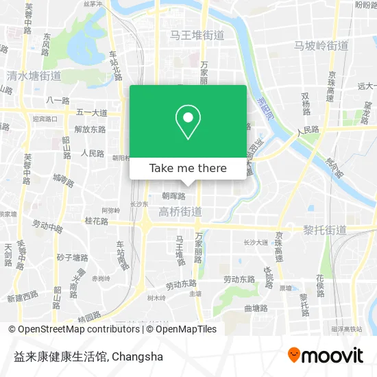 益来康健康生活馆 map