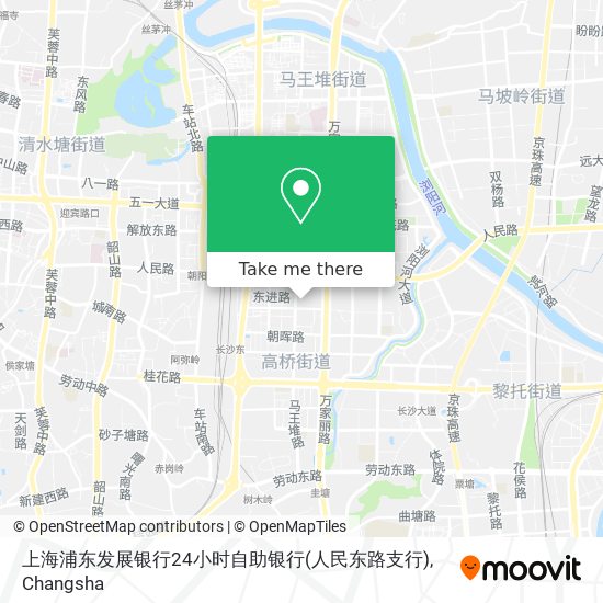 上海浦东发展银行24小时自助银行(人民东路支行) map