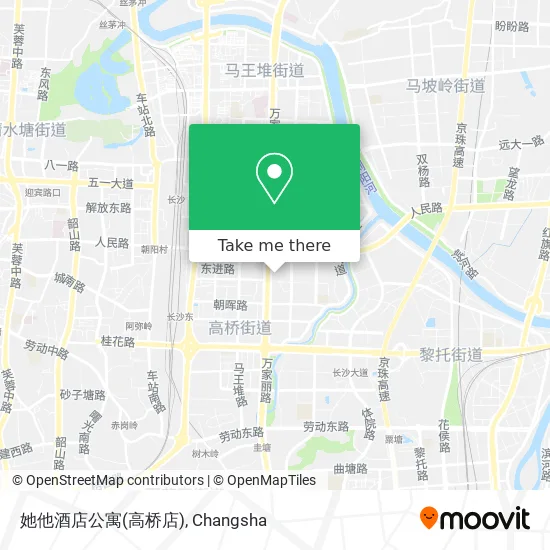 她他酒店公寓(高桥店) map