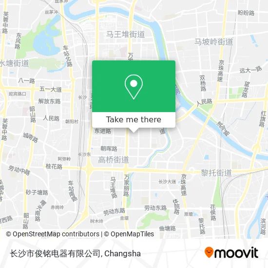 长沙市俊铭电器有限公司 map