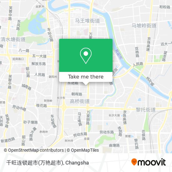 千旺连锁超市(万艳超市) map