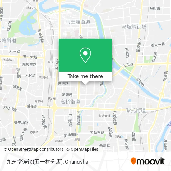 九芝堂连锁(五一村分店) map