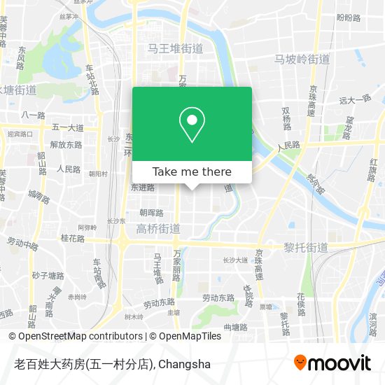 老百姓大药房(五一村分店) map