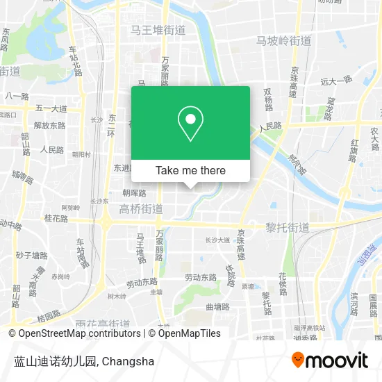 蓝山迪诺幼儿园 map