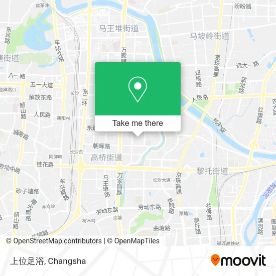 上位足浴 map