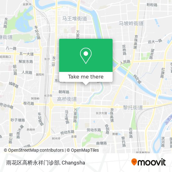 雨花区高桥永祥门诊部 map