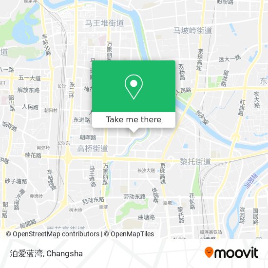 泊爱蓝湾 map