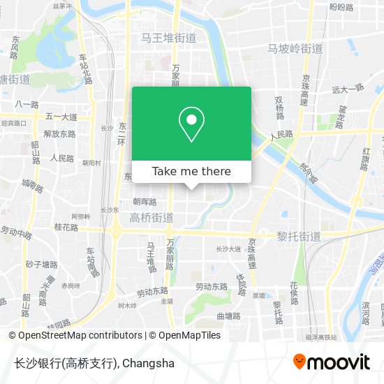 长沙银行(高桥支行) map