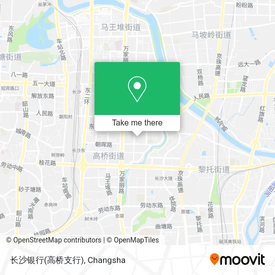 长沙银行(高桥支行) map