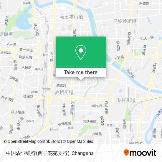中国农业银行(西子花苑支行) map