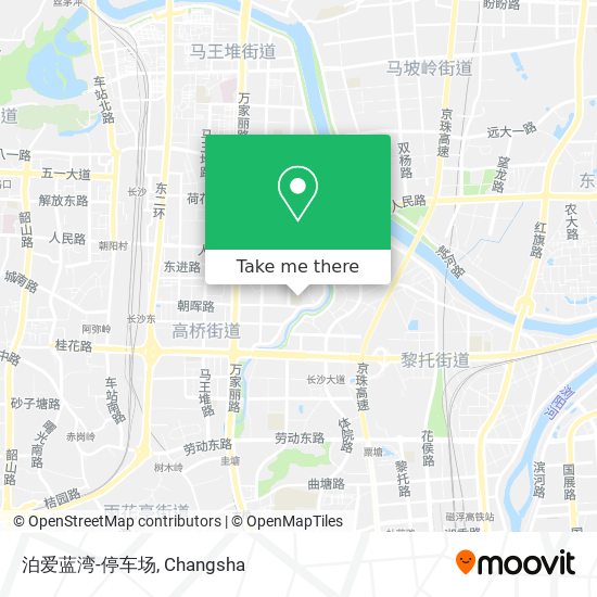 泊爱蓝湾-停车场 map