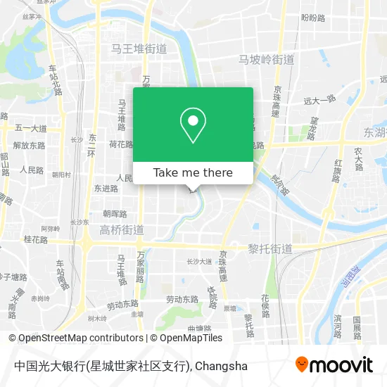 中国光大银行(星城世家社区支行) map