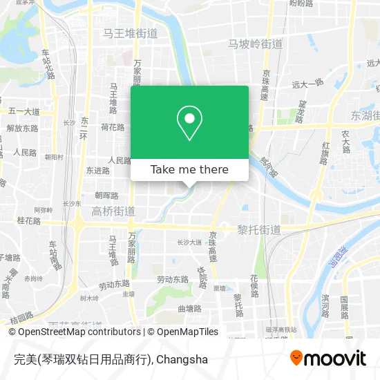 完美(琴瑞双钻日用品商行) map