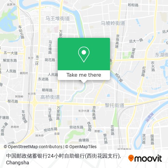中国邮政储蓄银行24小时自助银行(西街花园支行) map