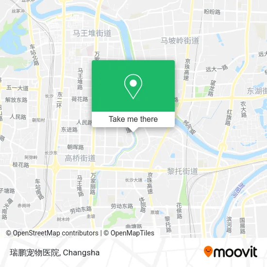 瑞鹏宠物医院 map