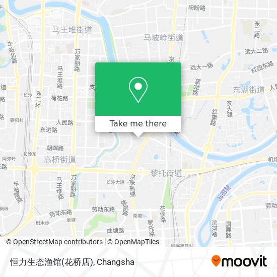 恒力生态渔馆(花桥店) map