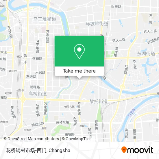 花桥钢材市场-西门 map
