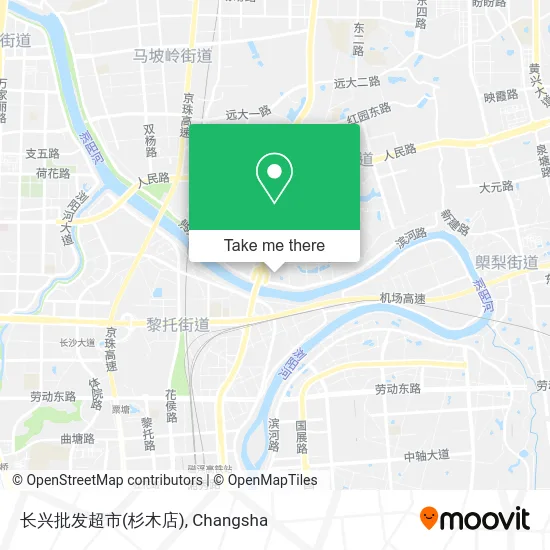 长兴批发超市(杉木店) map