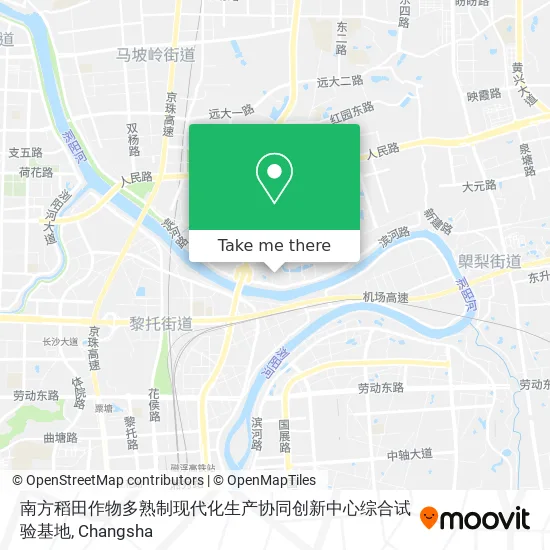 南方稻田作物多熟制现代化生产协同创新中心综合试验基地 map
