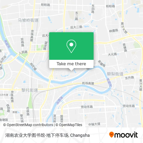 湖南农业大学图书馆-地下停车场 map