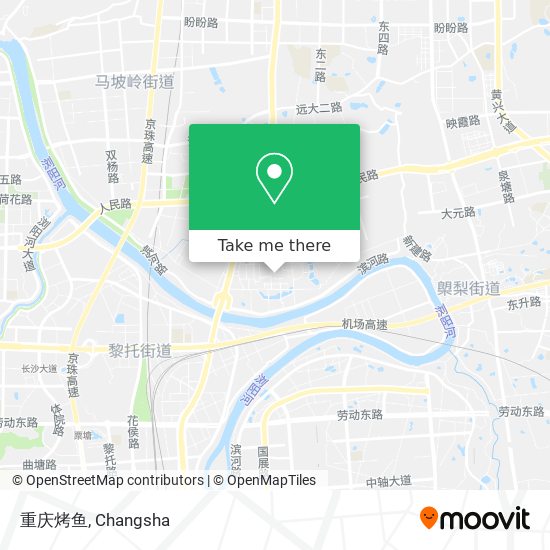 重庆烤鱼 map