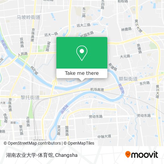 湖南农业大学-体育馆 map