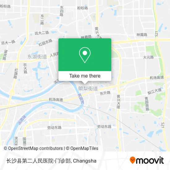 长沙县第二人民医院-门诊部 map