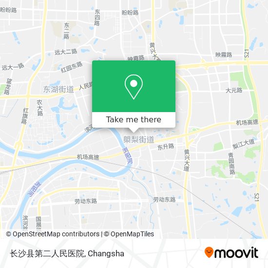 长沙县第二人民医院 map