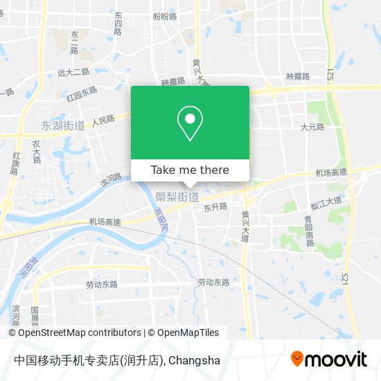 中国移动手机专卖店(润升店) map