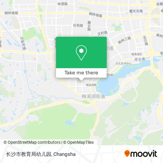 长沙市教育局幼儿园 map
