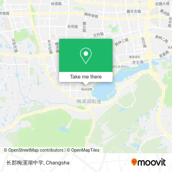 长郡梅溪湖中学 map