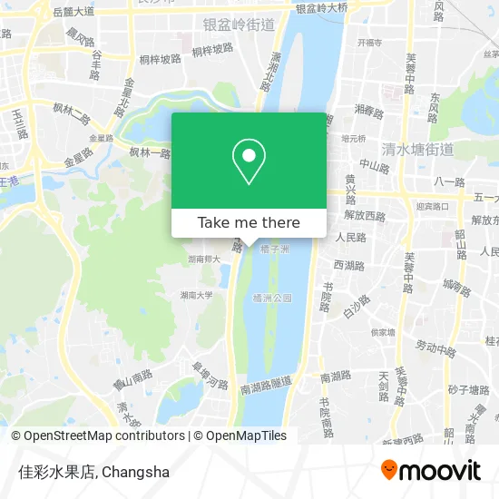 佳彩水果店 map