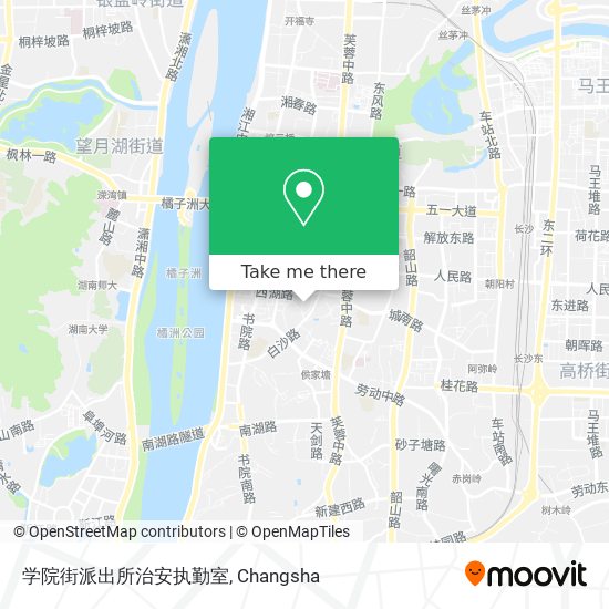 学院街派出所治安执勤室 map
