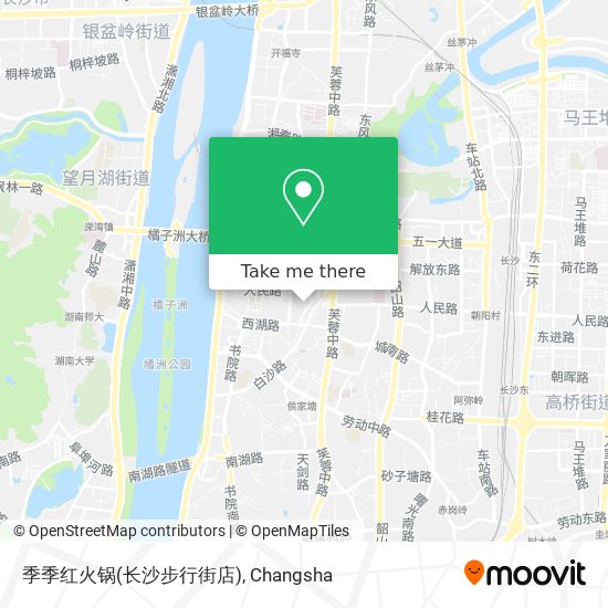 季季红火锅(长沙步行街店) map