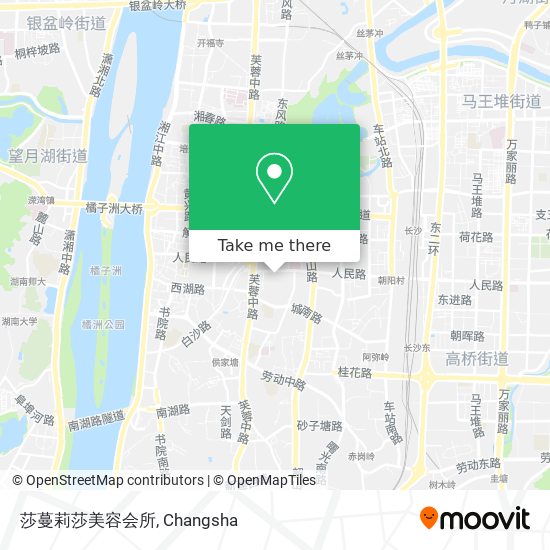 莎蔓莉莎美容会所 map
