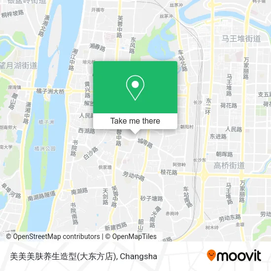 美美美肤养生造型(大东方店) map