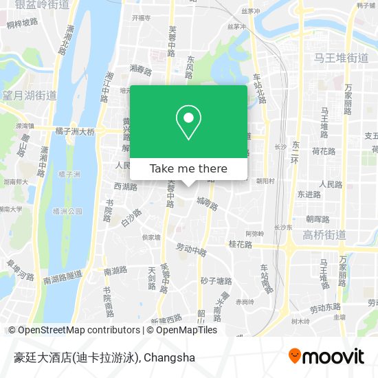 豪廷大酒店(迪卡拉游泳) map