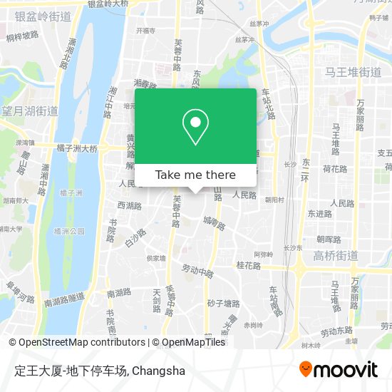 定王大厦-地下停车场 map
