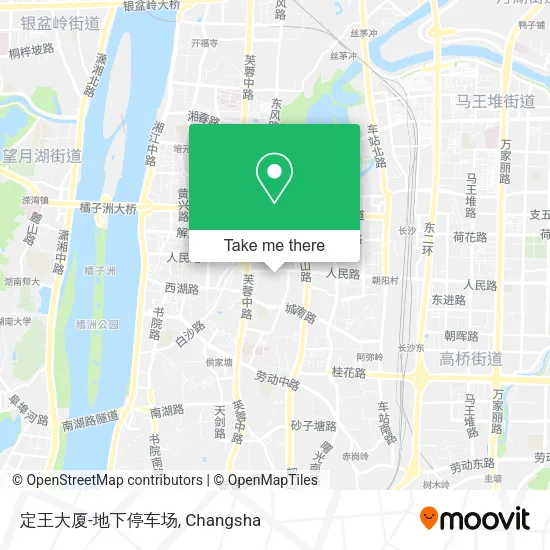 定王大厦-地下停车场 map