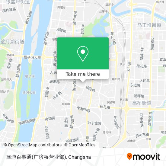 旅游百事通(广济桥营业部) map