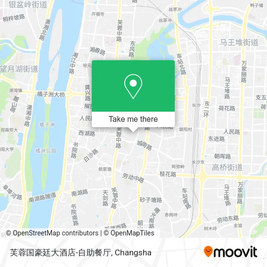 芙蓉国豪廷大酒店-自助餐厅 map