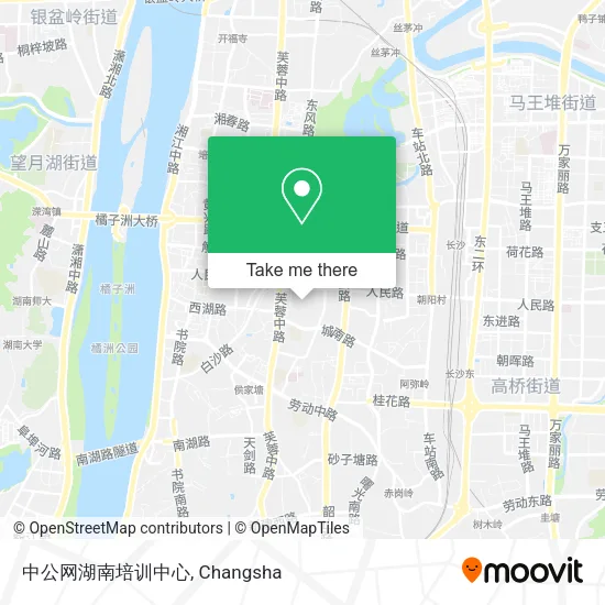 中公网湖南培训中心 map