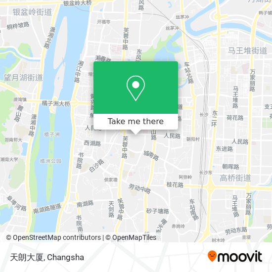 天朗大厦 map