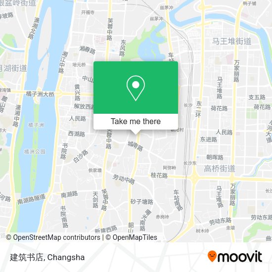 建筑书店 map