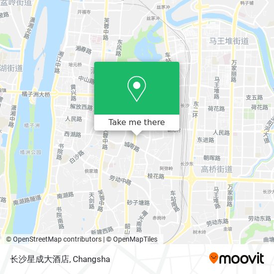 长沙星成大酒店 map