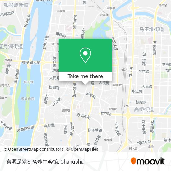 鑫源足浴SPA养生会馆 map