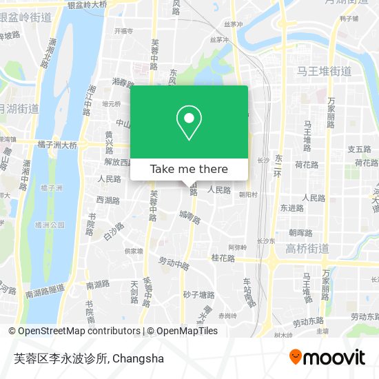 芙蓉区李永波诊所 map