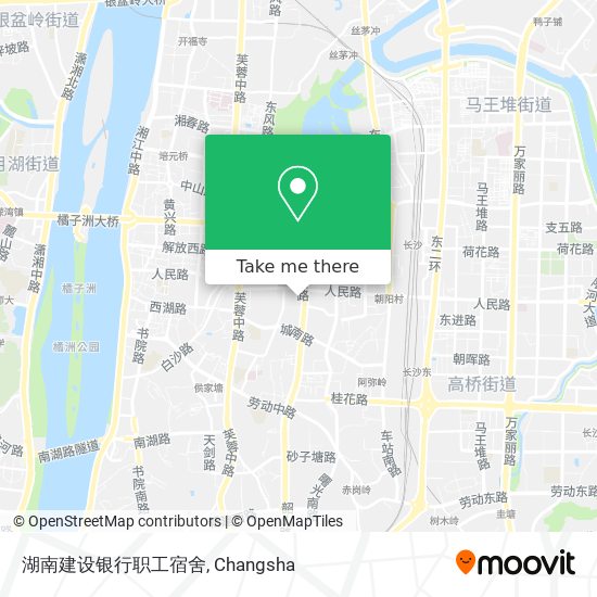 湖南建设银行职工宿舍 map