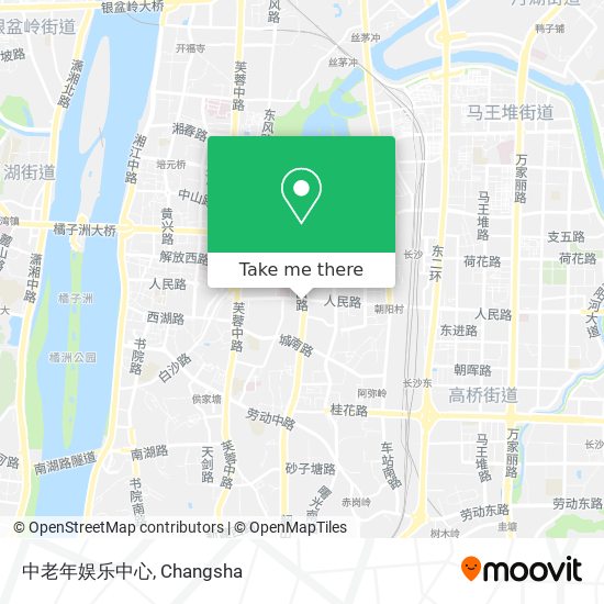 中老年娱乐中心 map
