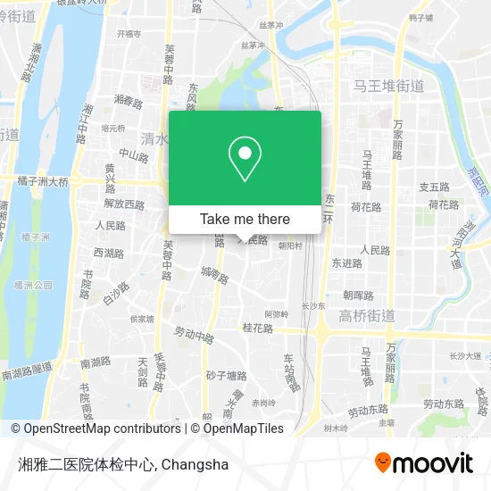 湘雅二医院体检中心 map